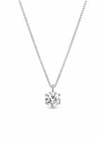Necklace Idee Preziose dal 1987 Woman in White Gold Zircone IP.CK18B/43 - IP.CK18B/43